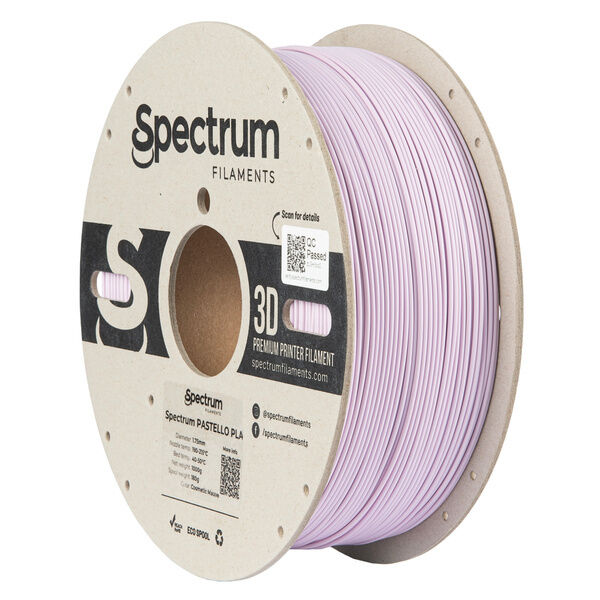 Filament Spectrum Pastello PLA 1.75mm COSMETIC MAUVE 1kg – Obrázok 2