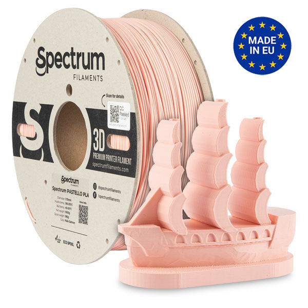 Filament Spectrum Pastello PLA 1.75mm PALE SALMON 1kg
