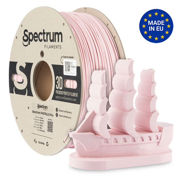 Filament Spectrum Pastello PLA 1.75mm PINK PASTEL 1kg
