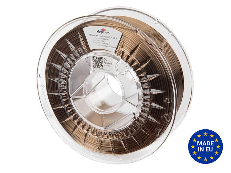 Spectrum Silk PLA filament — prémiová konzistencia farieb a priemeru
