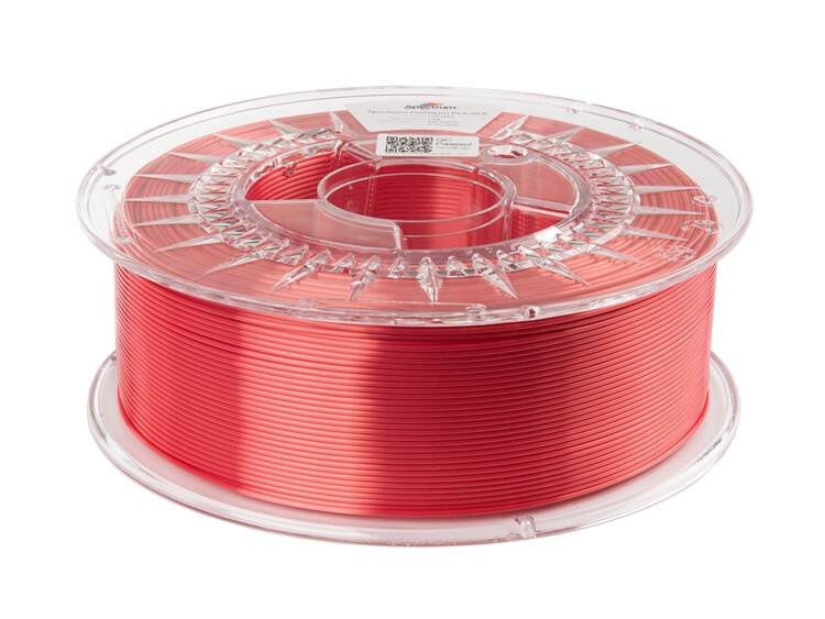 Filament Spectrum PLA SILK 1.75mm RUBY RED 1kg – Obrázok 2