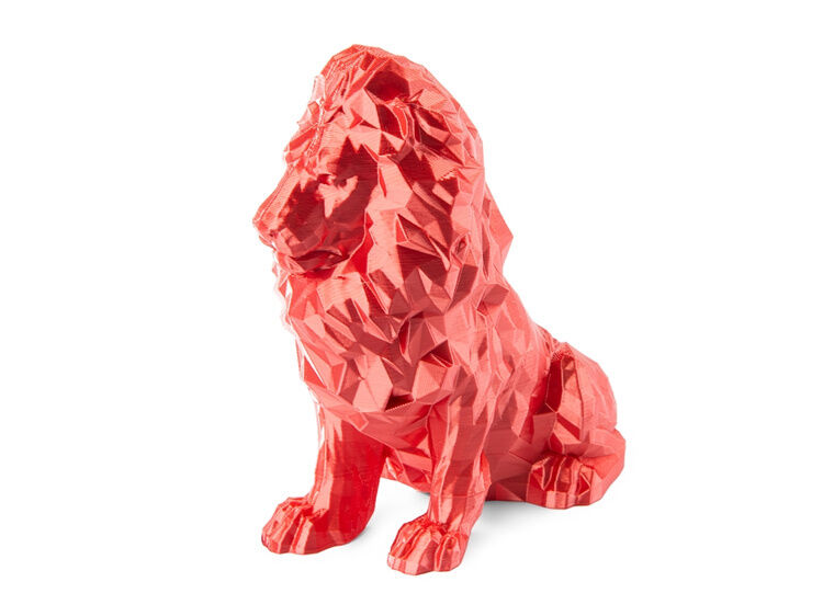 Filament Spectrum PLA SILK 1.75mm RUBY RED 1kg – Obrázok 3