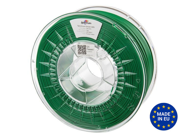 Filament Spectrum Smart ABS 1.75mm FOREST GREEN 1kg (RAL 6024)