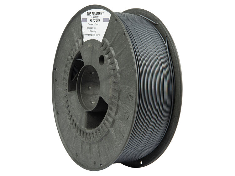 The Filament PETG Lite 1.75mm GREY 1kg – Obrázok 3