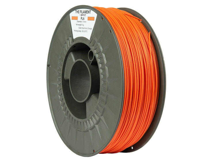 The Filament PLA 1.75mm MACHINERY ORANGE 1kg – Obrázok 2