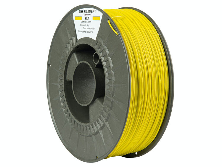 The Filament PLA 1.75mm SORBET YELLOW 1kg – Obrázok 2