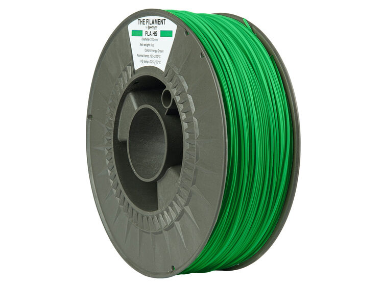 The Filament PLA HS 1.75mm ENERGY GREEN 1kg – Obrázok 2