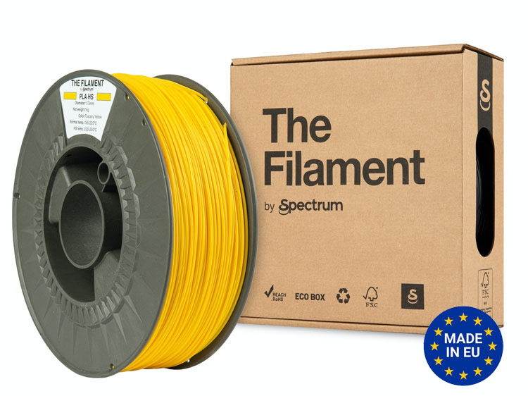 The Filament PLA HS 1.75mm TUSCANY YELLOW 1kg