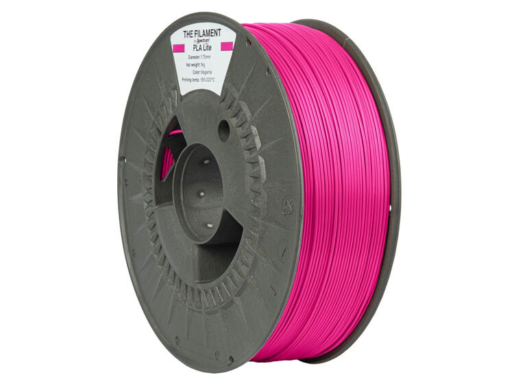 The Filament PLA Lite 1.75mm MAGENTA 1kg – Obrázok 2