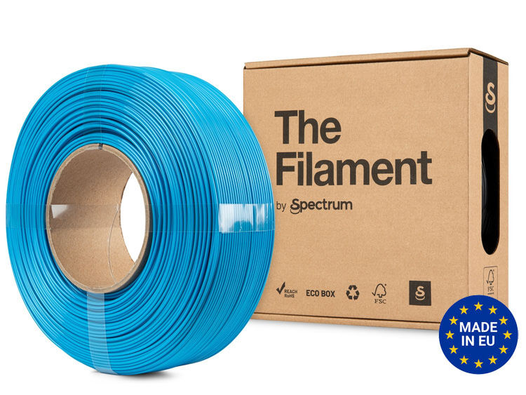 The Filament ReFill PETG Lite 1.75mm BLUE 1kg