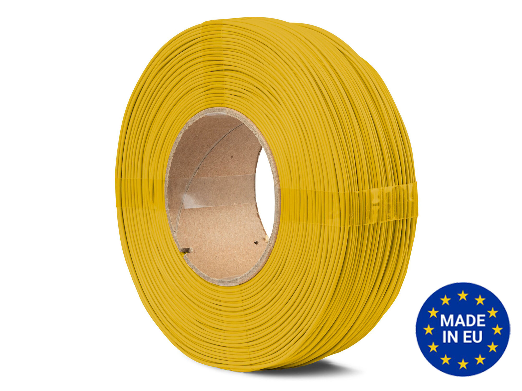 Filament C-TECH ESSENTIAL LINE, PETG, Žlutá, 1,75mm, 1kg, Refill