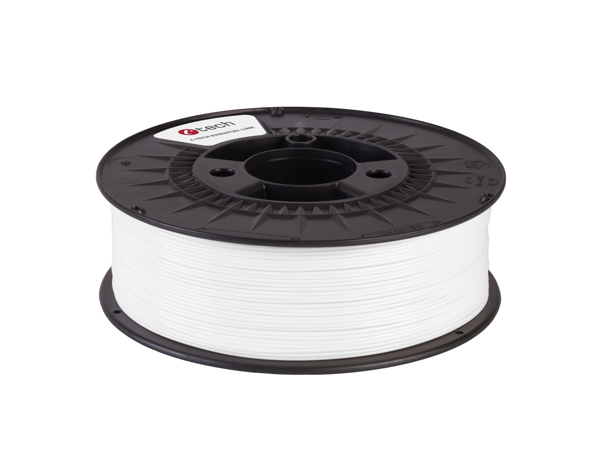 Filament C-TECH ESSENTIAL LINE, PLA, Bílá, 1,75mm, 1kg – Obrázok 2