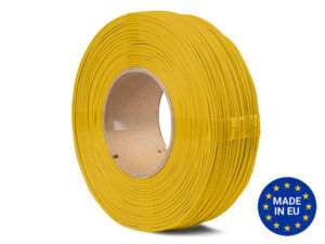 Filament C-TECH ESSENTIAL LINE, PLA, Žlutá, 1,75mm, 1kg, Refill