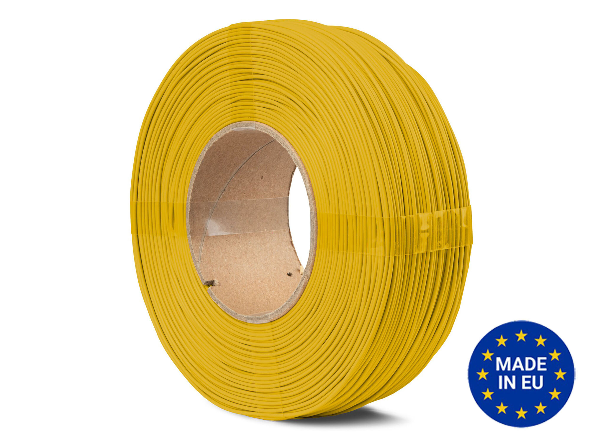 Filament C-TECH ESSENTIAL LINE, PLA, Žlutá, 1,75mm, 1kg, Refill